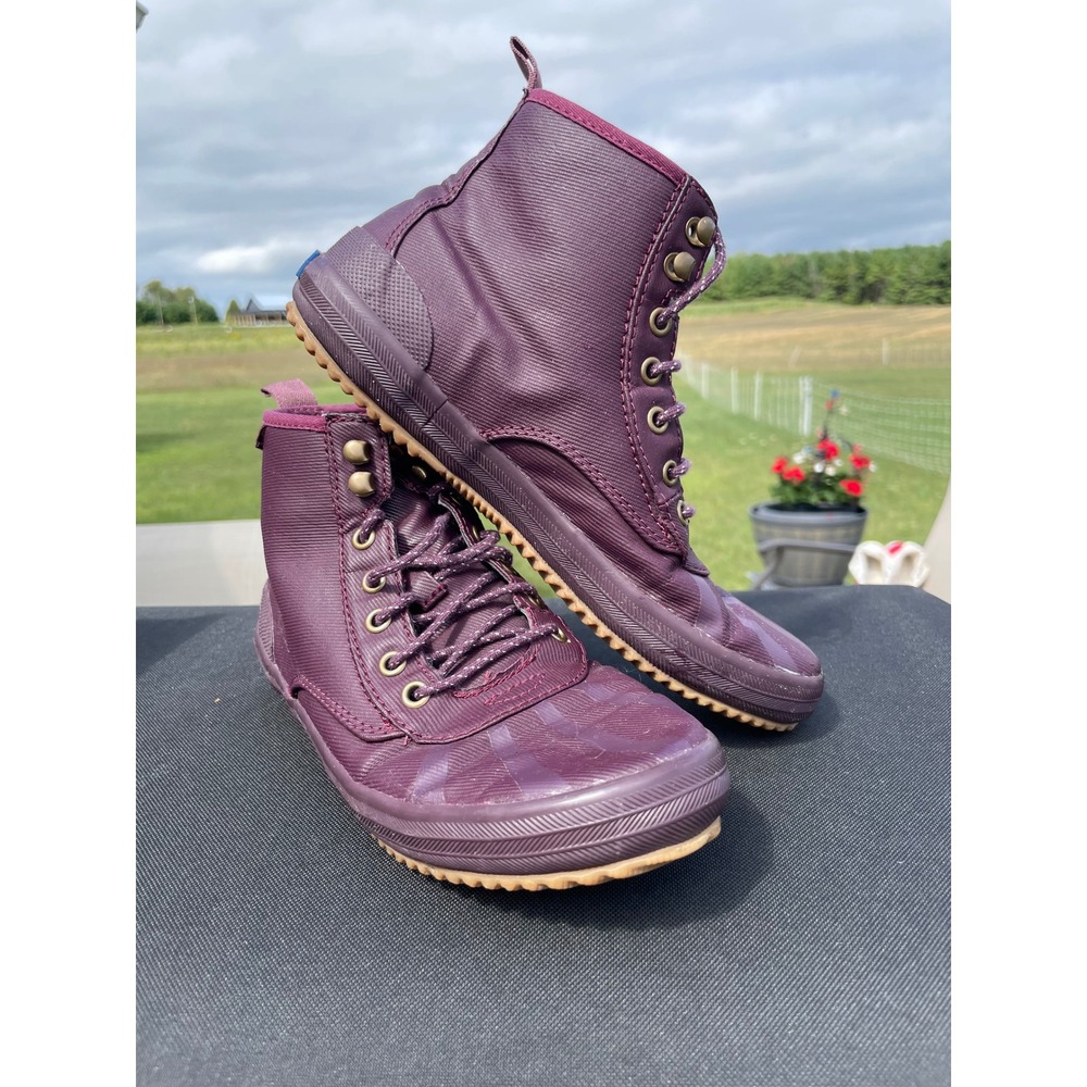 Keds Scout Boot Womens 5.5 Purple Water Resistant Duck Boots WF58945